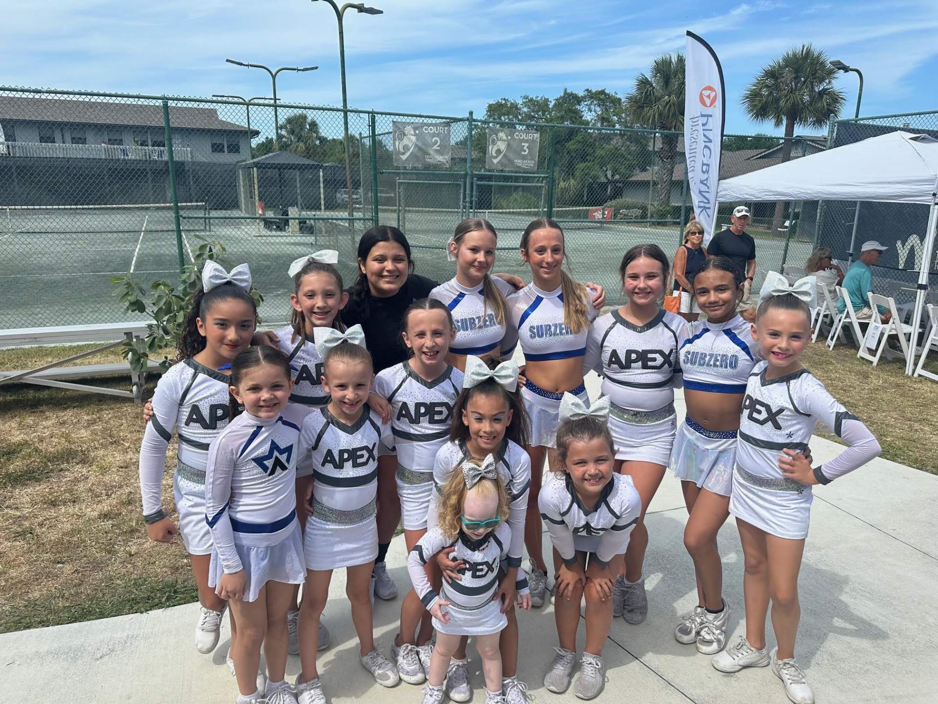 Saturday cheerleaders